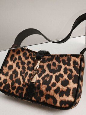 Leopard Shoulder Bag New With Tags